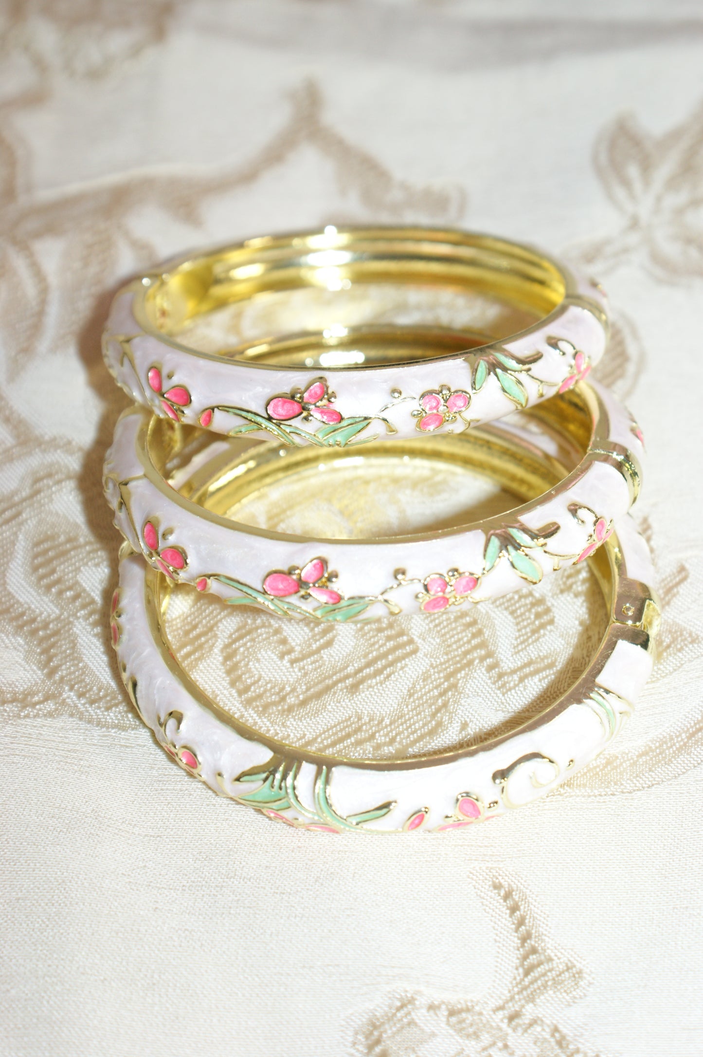 rosewater bloom bangle