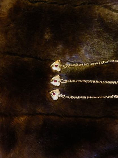 cherry kiss locket