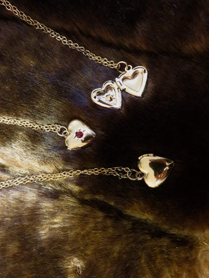 cherry kiss locket