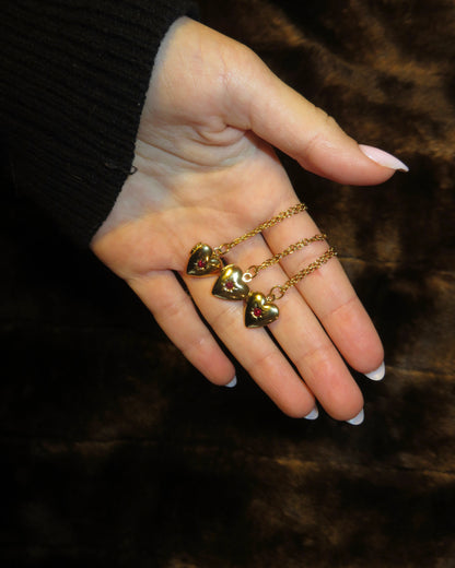 cherry kiss locket