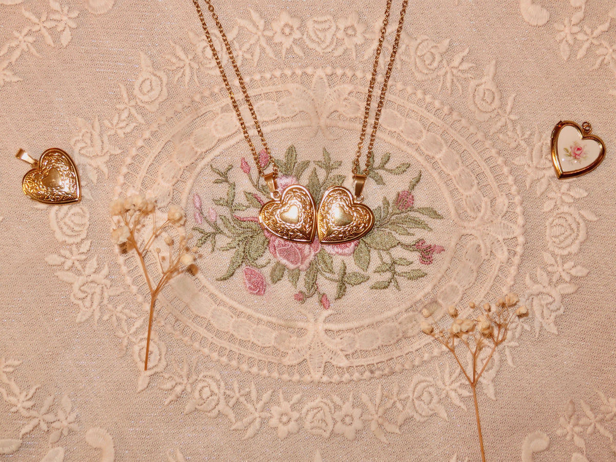 baby sweetheart locket duo ♡