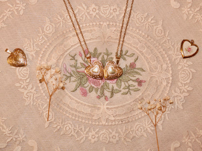 baby sweetheart locket duo ♡