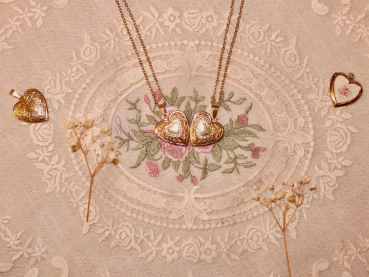 baby sweetheart locket duo ♡